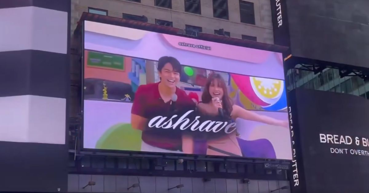 ashley-sarmiento-and-rave-victoria-spotlighted-on-times-square-led-billboard